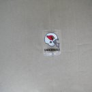 Vintage 1980s St. Louis Cardinals Logo Clear Glass NFL Mobil