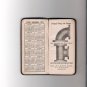 Vintage 1913 Geo. B. Limbert & Co. Chicago Advertising Leather Reminder Book