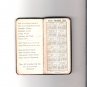 Vintage 1913 Geo. B. Limbert & Co. Chicago Advertising Leather Reminder Book