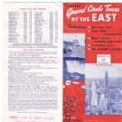 Grand Circle Tours of the East 1947 & 1948 Travel Brochures Niagara Falls NYC
