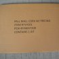 Large Pall Mall Cigs Store Sign Display Kit Corx 2011 New Unused in Box