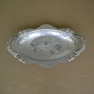 Vintage 1940s Hand Wrought Creations Aluminum Bread Dish #404 Rodney Kent Vintage 1940s Hand Wrought Creations Aluminum Bread Dish #404 Rodney Kent