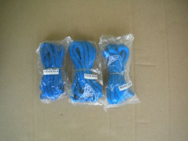 Fancy Metallic Blue Braided Rope #1650XXEA Made in Taiwan New in Package