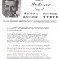 Bill Anderson 2004 Autographed Card & 1962 Decca Press Release Country Music