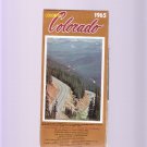Vintage 1965 Colorful Colorado Road and Travel Map Vintage 1965 Colorful Colorado Road and Travel Map