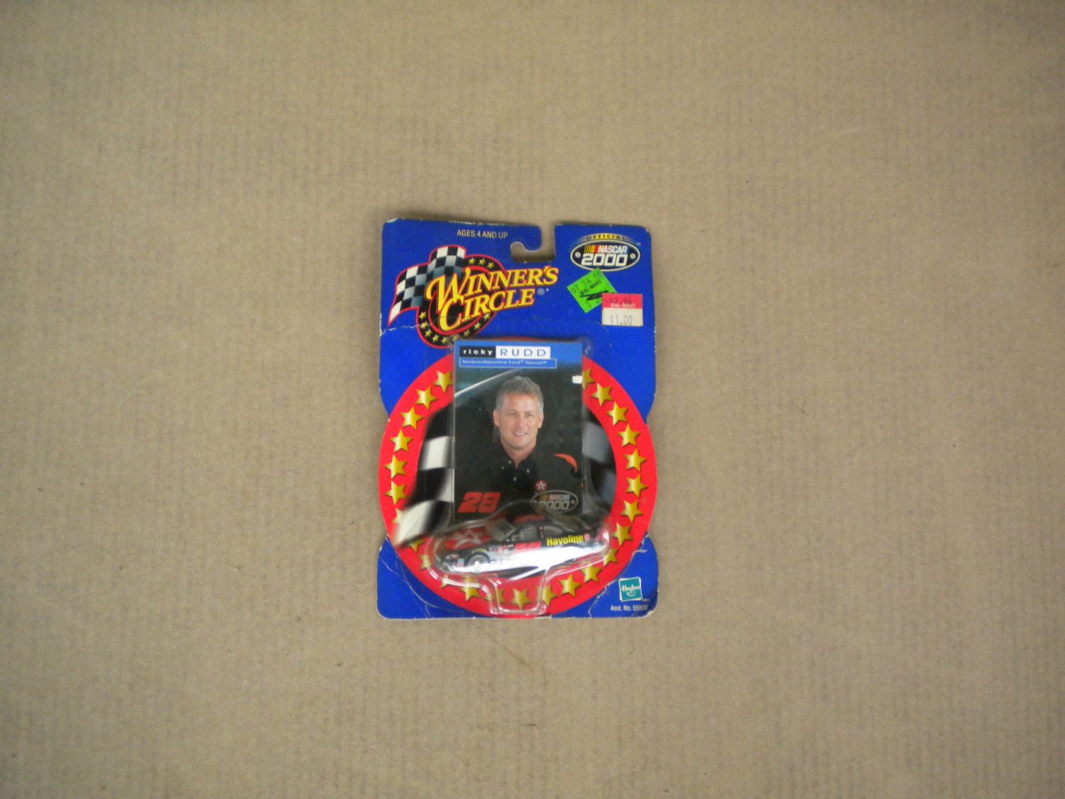 Winners Circle NASCAR 2000 Ricky Rudd #28 Havoline Diecast Car & Card