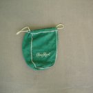 Crown Royal Whiskey Apple Green Felt Bottle Bag Gold Stitching Drawstrings Crown Royal Whiskey Apple Green Felt Bottle Bag Gold Stitching Drawstrings