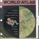 Vintage 1962 Westab Space-Age World Atlas Maps Astronauts Mint Still Sealed