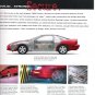 Chevrolet Camaro 1998 Catalog Sales Brochure Camaro Z28 Camaro SS Near Mint
