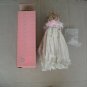 Vintage 1986 Brinn's Porcelain Angel Tree Top Doll in Box