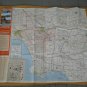Vintage 1977 Map Guide to Metropolitan Los Angeles AAA Southern California