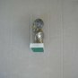 Vintage Abraham Lincoln Brass Bust White Marble Base