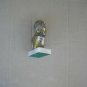 Vintage Abraham Lincoln Brass Bust White Marble Base