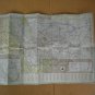 Vintage Conoco Road Map of Montana Yellowstone Grand Teton Glacier Parks 1964