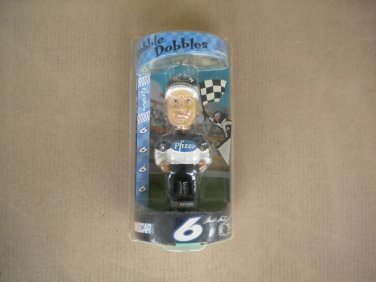 Mark Martin #6 Autographed Bobble Dobbles Bobblehead Phizer NASCAR New in Pack