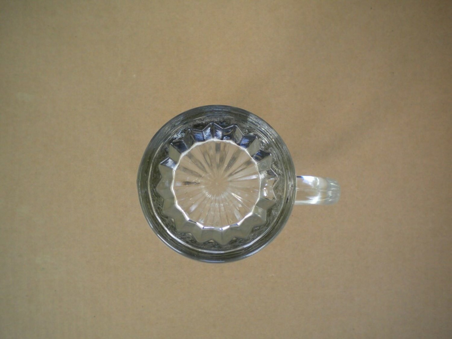 Vintage Coors Light Beer Mug Clear Glass with Handle