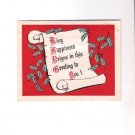 St. Louis Shute Theatrical Exchange 1948 Christmas Card Ray Shute Edna Deal St. Louis Shute Theatrical Exchange 1948 Christmas Card Ray Shute Edna Deal