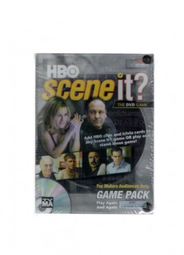 HBO Scene It 2005 DVD and Card Game Sopranos Sex and City New Sealed Mattel