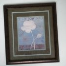 Cynthia Coulter Poppy Silhouette Art Print Matted in Frame Cynthia Coulter Poppy Silhouette Art Print Matted in Frame