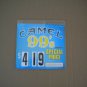 Vintage 2009 Camel 99's Cigarettes Store Display Sign Tobacciana