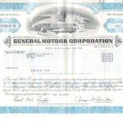 Vintage General Motors Corp. 1983 Stock Certificate 71 Shares Automobilia