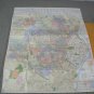 Vintage 1989 St. Louis Missouri & Vicinity Map AAA Auto Club Gateway Arch