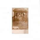 Real Photo Postcard Leaving Duluth Minnesota Train Station Passengers 1907-15