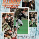 Vintage 1999 Fighting Illini University Illinois Football Orange & Blue Yearbook Vintage 1999 Fighting Illini University Illinois Football Orange & Blue Yearbook