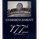 Saint Louis University 177th Commencement May 20, 1995 Program Kiel Center Saint Louis University 177th Commencement May 20, 1995 Program Kiel Center