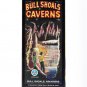 Vintage 1960s Bull Shoals Arkansas Caverns Mountain Village Travel Map Brochure