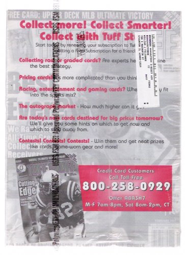 Randy Moss Minn. Vikings Tuff Stuff Magazine Feb. 2001 New Still Sealed in Bag