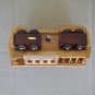 Vintage Wooden San Francisco Trolley Cable Car Music Box