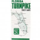 Vintage 1965 Official Florida Turnpike Map Miami Orlando Wildwood Governor Burns Vintage 1965 Official Florida Turnpike Map Miami Orlando Wildwood Governor Burns