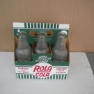 Vintage 1950s Rola Cola Soda Six 8-Ounce Bottles in Original Cardboard Carrier