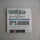 Joe Biden It's Biden President Springfield (IL) State Journal-Register Newspaper New Joe Biden It's Biden President Springfield (IL) State Journal-Register Newspaper New
