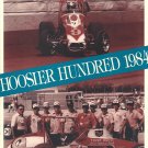 Hoosier Hundred 1984 Program USAC Auto Race Indiana State Fair Gary Bettenhausen New