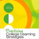 Practicing College Learning Strategies (Textbook-Specific Csfi) Paperback
