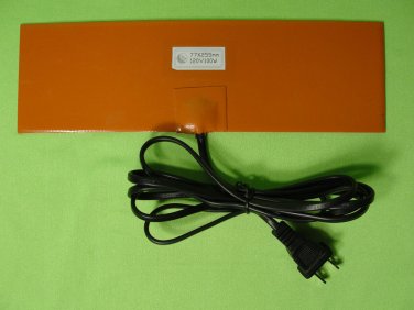 New 100 Watt 120 110 Volt Silicone Pad Hydraulic tank / reservoir Heater 3M Back