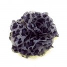 Leopard Print Hair Flower Clip Accessory Accessories Ladies Piece Slide