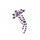 Ladies Crystal Wedding Hair Comb Diamante Prom Bridal Slide Clip Side Piece