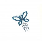 Ladies Crystal Wedding Hair Comb Bridal Prom Slide Clip Side Diamante Piece