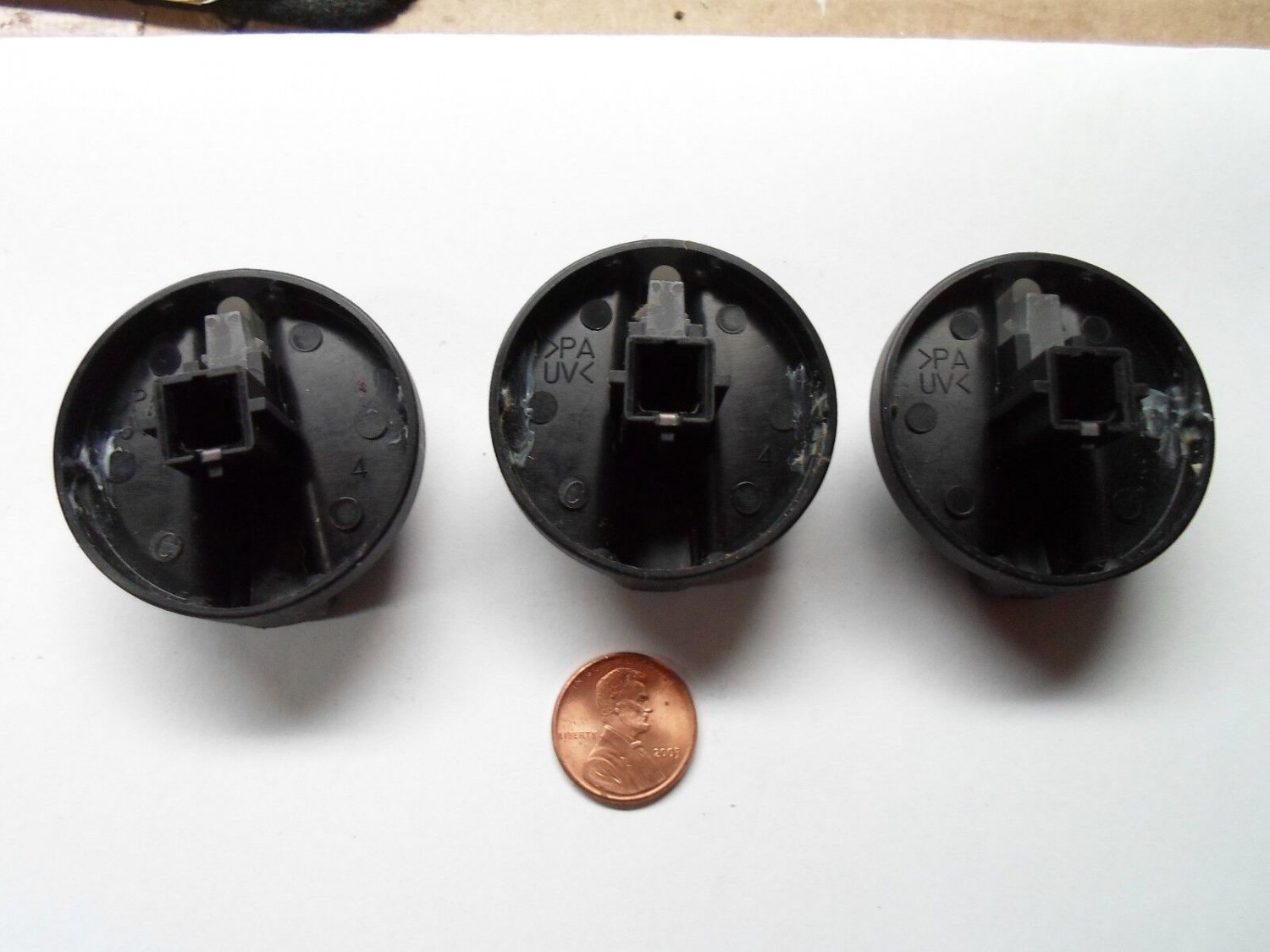 97 98 99 00 01 TOYOTA CAMRY AC HEATER CLIMATE CONTROL KNOB SET OEM FREE SHIPPING