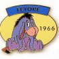 Eeyore Donkey dated 1966 Winnie Pooh Authentic Disney pin