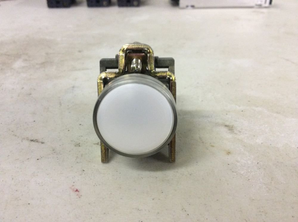 Telemecanique ZBV-B1 24 VDC / AC LED Light White Complete Assembly