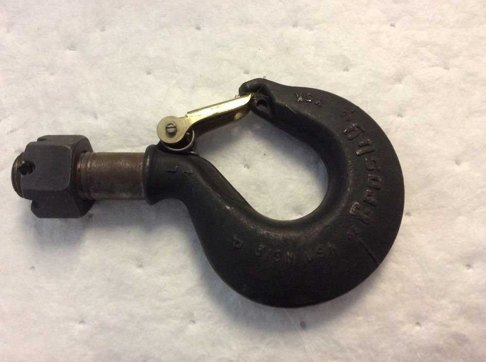 Large Crosby 319N Shank Hook and Latch Assembly