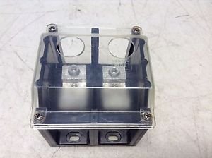 Cooper Bussmann 16321-2 2 Pole Tap Distribution Block 600 V 175 Amp 163212 Buss