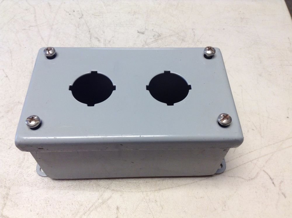 Hubbell Wiegmann PB02WW 2 Pushbutton Enclosure