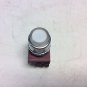 GE General Electric P9PDNV0 P9B10VN White Illuminated Push Button