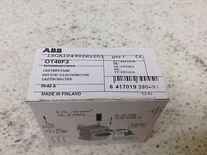 NEW IN BOX ABB OT40F3 SWITCH-DISCONNECTOR 1SCA104902R1001