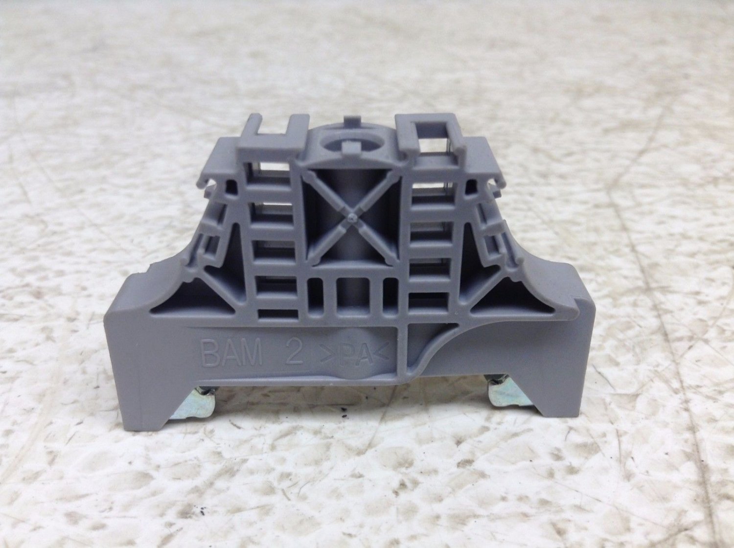 Entrelec BAM 2 Gray Grey Wire Terminal Block End Stop BAM2 Lot of 8